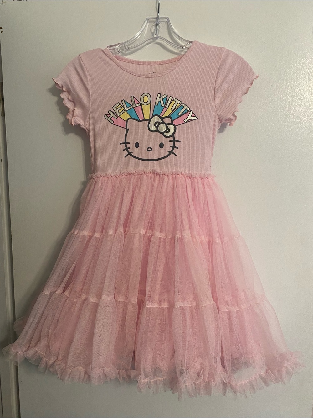 Hello Kitty Pink Tulle Dress- Girls Size M